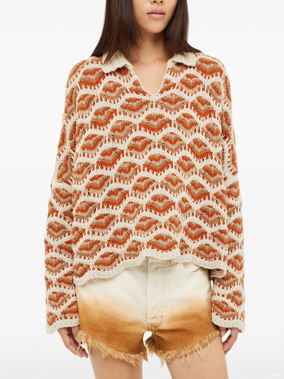 Affordable polo Hawa jumper crochet-knit Mahal Alanui Women 0701